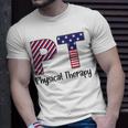 Physical Therapy 4Th Of July Design Cool Physical Therapist Unisex T-Shirt Gifts for Him
