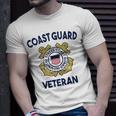 Proud Us Coast Guard Veteran Military Pride Veteran Funny Gifts Unisex T-Shirt Gifts for Him