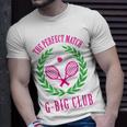 Tennis Match Club Little G Big Sorority Reveal T-Shirt Gifts for Him