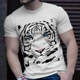 Tiger Tigress Face Fierce And Wild Beautiful Big CatT-Shirt Gifts for Him