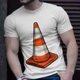 Traffic Cone Lazy Halloween Costume Easy Last Minute T-Shirt Gifts for Him