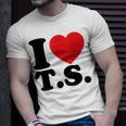 Valentine I Heart TS I Love Ts Couple Loving T-Shirt Gifts for Him