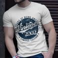 Vintage 2002 Limited Edition 21 Year Old Gifts 21St Birthday Unisex T-Shirt Gifts for Him