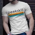 Vintage Peekskill New York Retro T-Shirt Gifts for Him