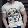 Vintage Truck Towing Boat Captain Funny I Hate Pulling Out Unisex T-Shirt Gifts for Him