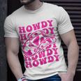 Vintage White Howdy Rodeo Country Western Cowgirl Southern Unisex T-Shirt Gifts for Him