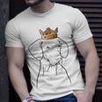 Vizsla Dog Wearing Crown T-Shirt Gifts for Him