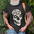 12Ft Skeleton Club Skull Halloween Spooky T-Shirt Gifts for Old Men