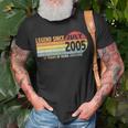 16Th Birthday Legend Since July 2005 Born In 2005 Decoration Unisex T-Shirt Gifts for Old Men