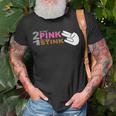 2 In The Pink 1 In The Stink Quote T-Shirt Gifts for Old Men