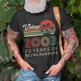 20 Year Old Birthday Vintage 2003 20Th Birthday Unisex T-Shirt Gifts for Old Men