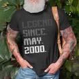 21St Birthday Gifts 21 Years Old Legend Since May 2000 Unisex T-Shirt Gifts for Old Men