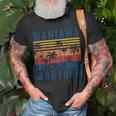 96786 Wahiawa Retro Vintage Summer Hawaii Family Vacation Family Vacation Funny Designs Funny Gifts Unisex T-Shirt Gifts for Old Men