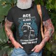 Ace Name Gift Ace And A Mad Man In Him V2 Unisex T-Shirt Gifts for Old Men