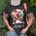 Albert Name Gift Santa Albert Unisex T-Shirt Gifts for Old Men