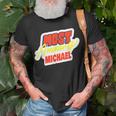 Most Amazing Michael Funny Michael Name Saying Unisex T-Shirt Gifts for Old Men