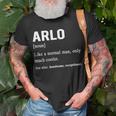 Arlo Name Gift Arlo Funny Definition V2 Unisex T-Shirt Gifts for Old Men