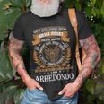 Arredondo Name Gift Arredondo Brave Heart V2 Unisex T-Shirt Gifts for Old Men