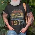 Awesome Since November 1973 Vintage 50Th Birthday Men T-Shirt Gifts for Old Men