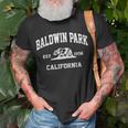 Baldwin Park California Ca Vintage State Athletic Style T-Shirt Gifts for Old Men