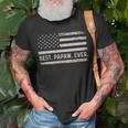 Best Papaw Ever American Flag Vintage For Men Fathers Day Gift For Mens Unisex T-Shirt Gifts for Old Men