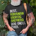 Best Romanian Mioritic Shepherd Dog Uncle Ever T-Shirt Gifts for Old Men