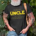 Best Uncle In The Galaxy Funny Uncle Gifts Unisex T-Shirt Gifts for Old Men