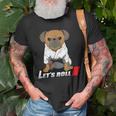 Bjj Pug Brazilian Jiu Jitsu T-Shirt Gifts for Old Men