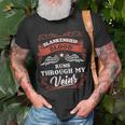 Blankenship Blood Runs Through My Veins Youth Kid 1T5d T-Shirt Gifts for Old Men