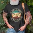 Bob Legend Vintage For Idea Name T-Shirt Gifts for Old Men