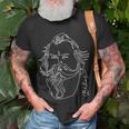 Brahms Great Composers Classical Portrait T-Shirt Gifts for Old Men