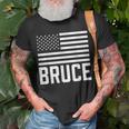 Bruce Birthday Forename Name Personalized Usa T-Shirt Gifts for Old Men