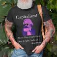 Capitalism More Like Crapitalism | Capitalism Sucks Unisex T-Shirt Gifts for Old Men