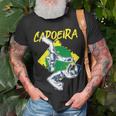 Capoeira Brazilian Flag Fight Capo Ginga Music Martial Arts T-Shirt Gifts for Old Men