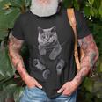 Cat Lovers British Shorthair In Pocket Kitten T-Shirt Gifts for Old Men