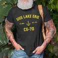 Cg70 Uss Lake Erie Unisex T-Shirt Gifts for Old Men