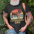 Chinese Chongqing Dog Dad Retro My Dogs Are My Cardio T-Shirt Gifts for Old Men