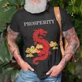 Chinese Dragon For Dragon Culture Lovers Prosperity Gift Unisex T-Shirt Gifts for Old Men