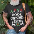 Cook Name Gift Christmas Crew Cook Unisex T-Shirt Gifts for Old Men