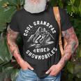 Cool Grandpas Ride Snowmobiles Grandpa Snowmobiler Unisex T-Shirt Gifts for Old Men