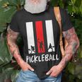 Cool Pickleball Player Dink Legend Paddle Pickler Rocker Fan Unisex T-Shirt Gifts for Old Men