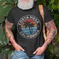 Costa Mesa California Ca Vintage Graphic Retro 70S T-Shirt Gifts for Old Men