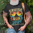 Cruise Squad 2024 Summer Vacation Matching Family Group T-Shirt Gifts for Old Men