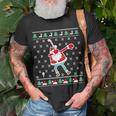 Dabbing Santa Golf Ugly Christmas Sweater T-Shirt Gifts for Old Men