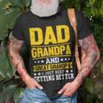 Dad Grandpa And Great Grandpa For Fathers Day Gift For Mens Unisex T-Shirt Gifts for Old Men