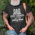 Dad Grandpa Great Grandpa Fathers Day Last Minute Unisex T-Shirt Gifts for Old Men