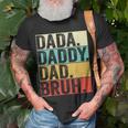 Dada Daddy Dad Bruh Husband Men Fathers Day Funny Father Unisex T-Shirt Gifts for Old Men