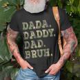 Dada Daddy Dad Bruh Idea Men Funny Fathers Day Dad Unisex T-Shirt Gifts for Old Men