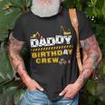 Daddy Birthday Crew Construction Family Birthday Party Unisex T-Shirt Gifts for Old Men
