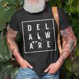 Delaware Best State Delaware Pride Home State Love De Unisex T-Shirt Gifts for Old Men
